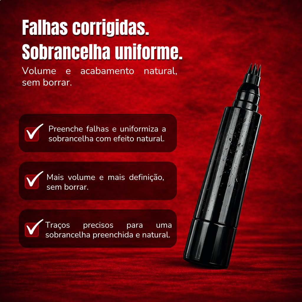 Caneta Preenchedora de Sobrancelha