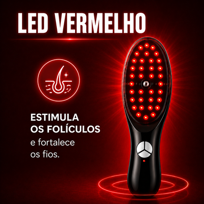 Capilux™ | Escova de Terapia Capilar Inteligente