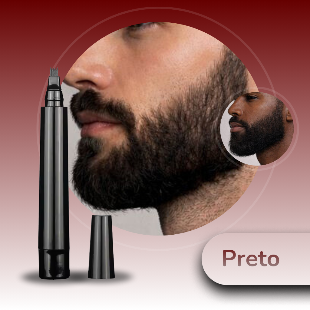 Caneta Barba Cheia Vyon Beard Premium