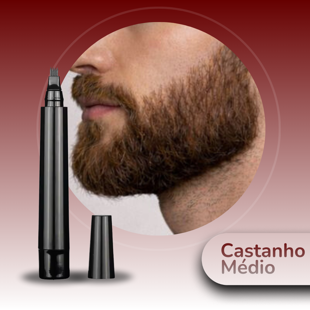 Caneta Barba Cheia Vyon Beard Premium