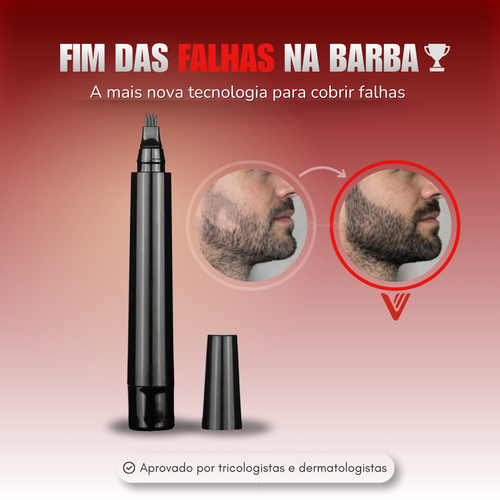 Caneta Barba Cheia Vyon Beard Premium