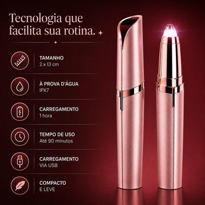 Depilador Elétrico Sobrancelha Vyon